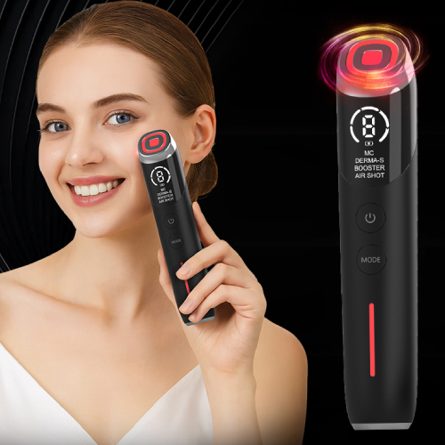 AGE BOOSTER | Aura Lift & Boost Pro | 5-in-1 LED Anti-Aging Microcurrent Facial Device